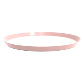 Bandeja Redonda 34cm Servir Rosa Himalaia Bubble Crippa Bar Restaurante