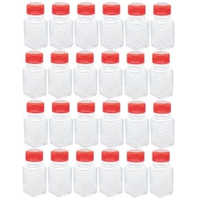24 Saleiros de Mesa com Dosador Porta Sal Pimenteiro Vidro Borissilicato Lanchonete Restaurante
