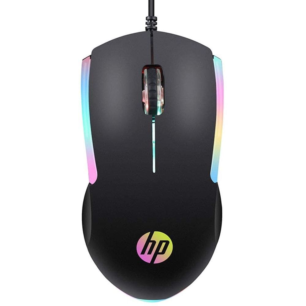 Mouse Gamer Hpe 1000Dpis Rgb - Alta Resolução - Usb - Preto