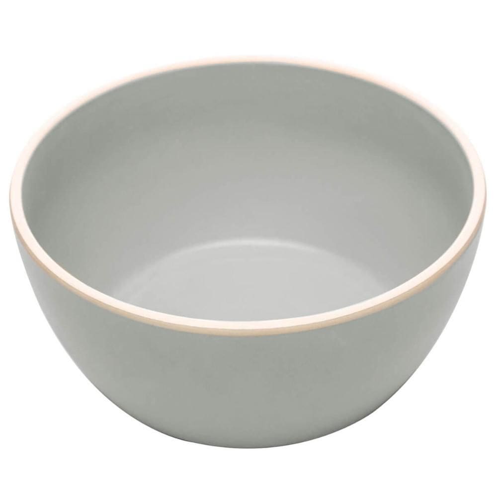 Kit 48 Tigelas de Melamina Cinza Cumbuca 600ml Bowl Class Wo