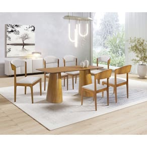 Sala de Jantar Moderna 6 Cadeiras 2x1 Brindisi Art Salas