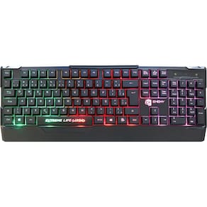 Teclado Gamer USB ELG Enemy TGEN Led Preto