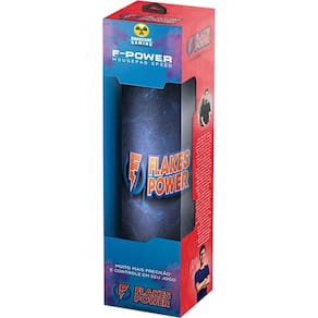 Mousepad Gamer ELG Flakes Power Speed FLKMP001