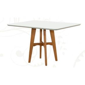 Mesa de Jantar Base de Madeira - Milão-1,20x0,90m- Art Salas