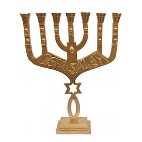Candelabro Sete Pontas - Menorah Grande