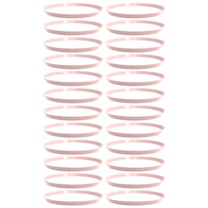 24 Bandejas Redonda 34cm Servir Bar Restaurante Crippa Bubble