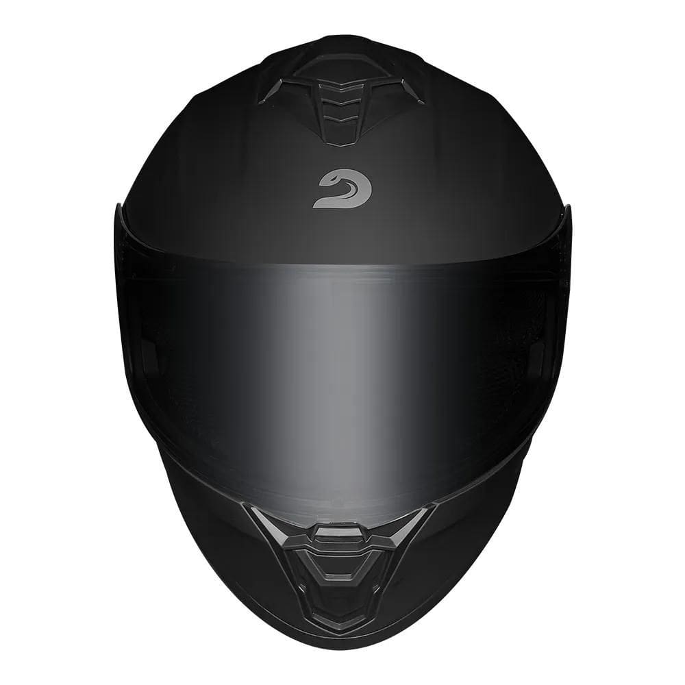 Capacete Race Tech Hit Monocolor Preto Fosco