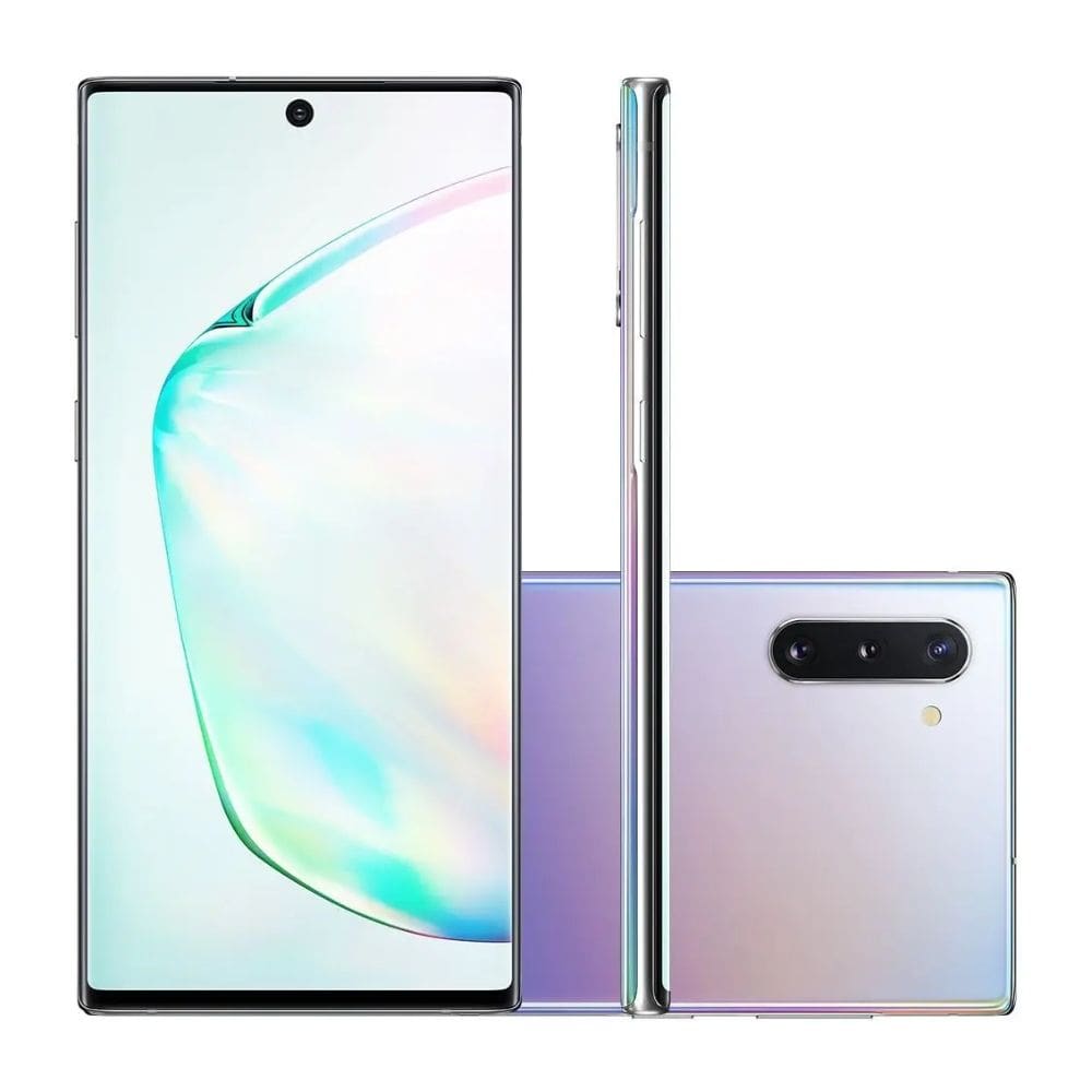 Usado: Samsung Note 10 256 GB Prata - Regular