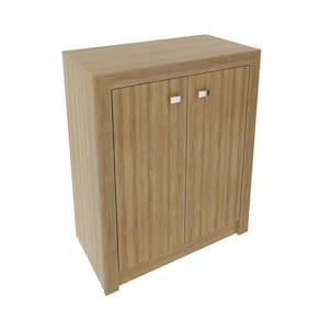 Balcão para Escritório com 2 Portas e 1 Prateleira ME4103 Amêndoa Tecnomobili