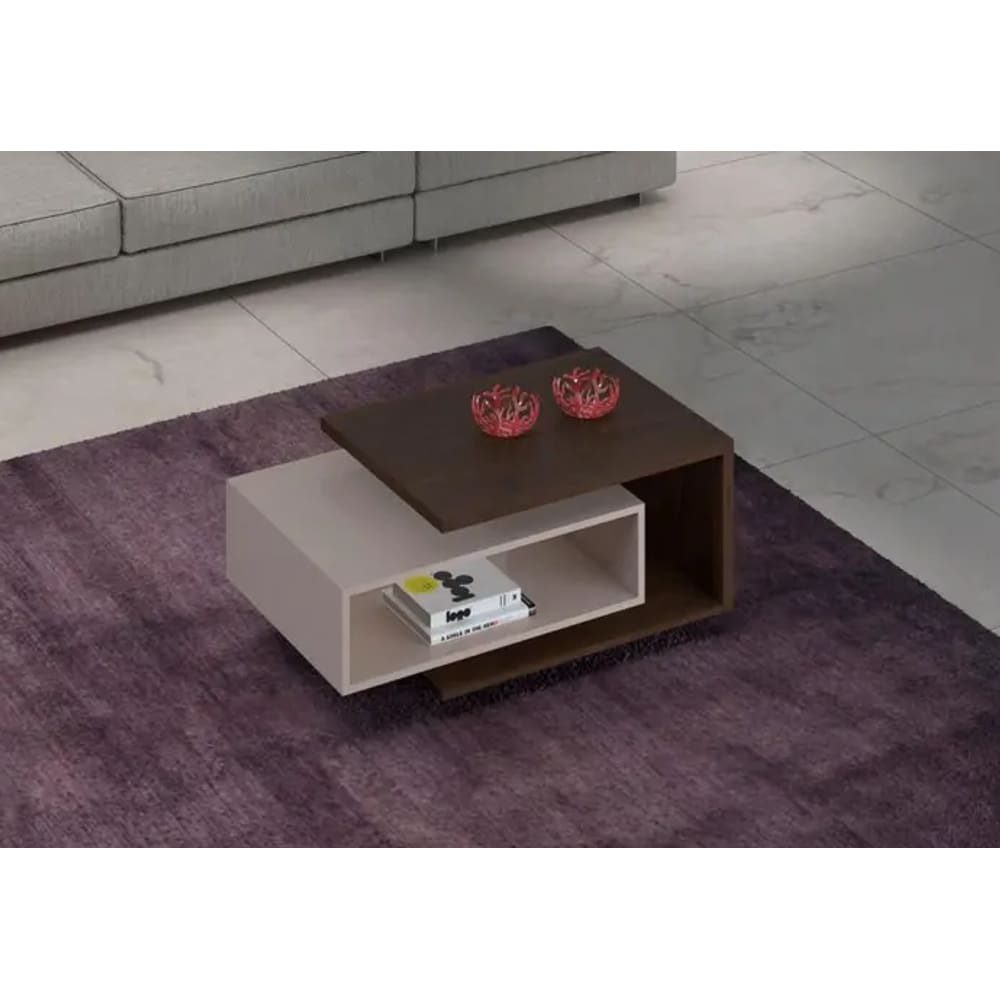 Mesa de Centro Diva JCM Movelaria - Café Soft/Off