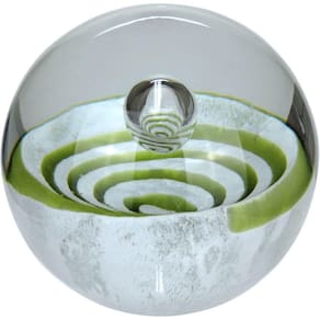 Esfera Decorativa Enfeite Home&co Vidro 8x8x8cm Verde