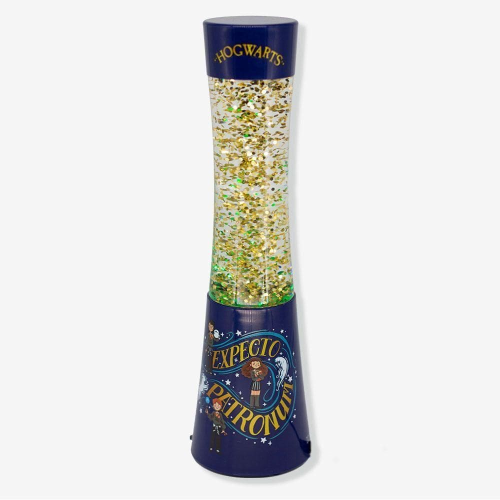 Luminária Glitter Hogwarts Harry Potter
