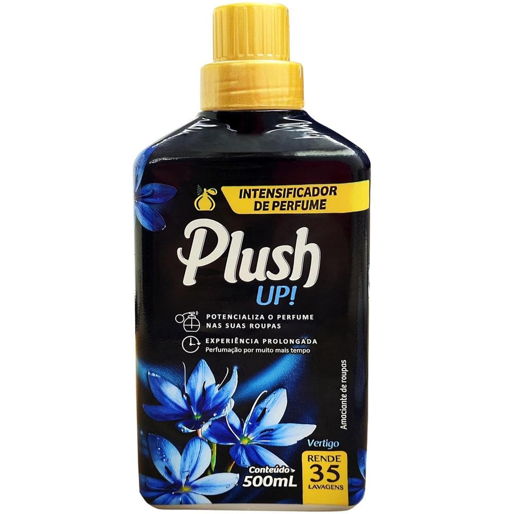 Intensificador de Perfume Para Roupas e Tecidos Amaciante Plush Up 500ml