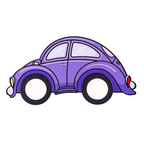 Luminária de Teto Plafon de LED Arandela Quarto Bebê Criança Carro Fusca Bivolt