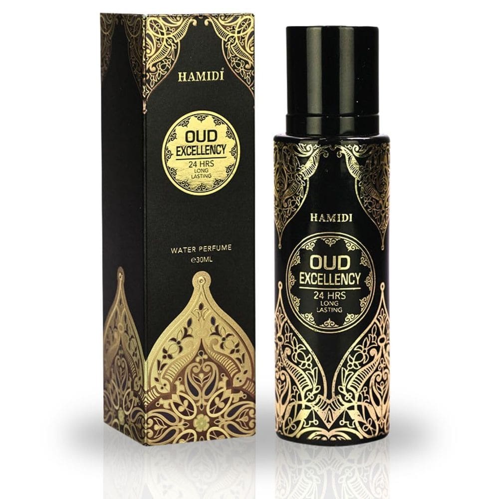 Perfume Hamidi OUD EXCELLENCY Water 30mL para mulheres e homens