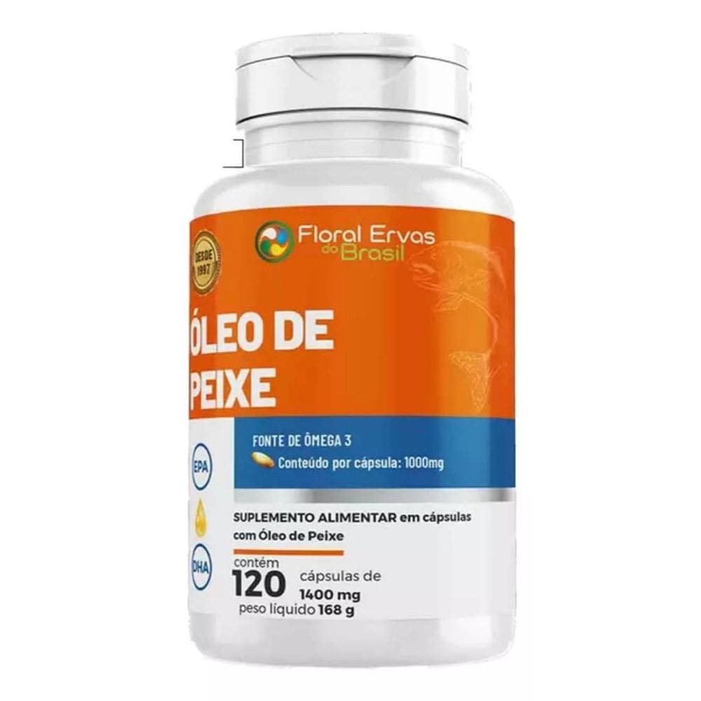 Omega 3 1400mg 120 Cápsulas - Floral Ervas