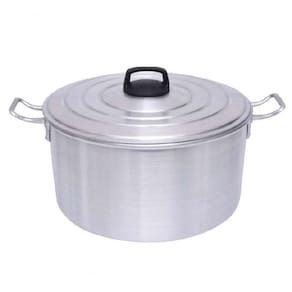 Panela Industrial Aluminio Grosso Panelão Baixo 10 Litros