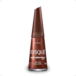 Esmalte Metálico Risqué Chilli Beans Por Trás Dessa Lente... 8ml