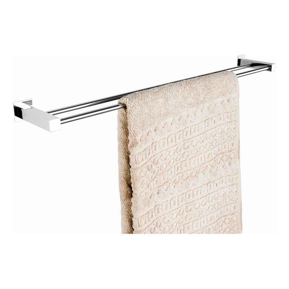 Porta Toalha Toalheiro Duplo 50cm Inox 304 - Qred4011