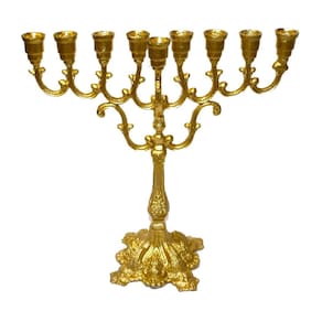 Candelabro 9 Velas - Menorá - Hanukkah Chanukiá Grande