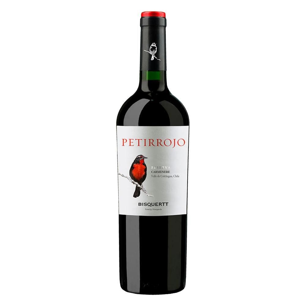Vinho Tinto Bisquertt Petirrojo Reserva Carménère