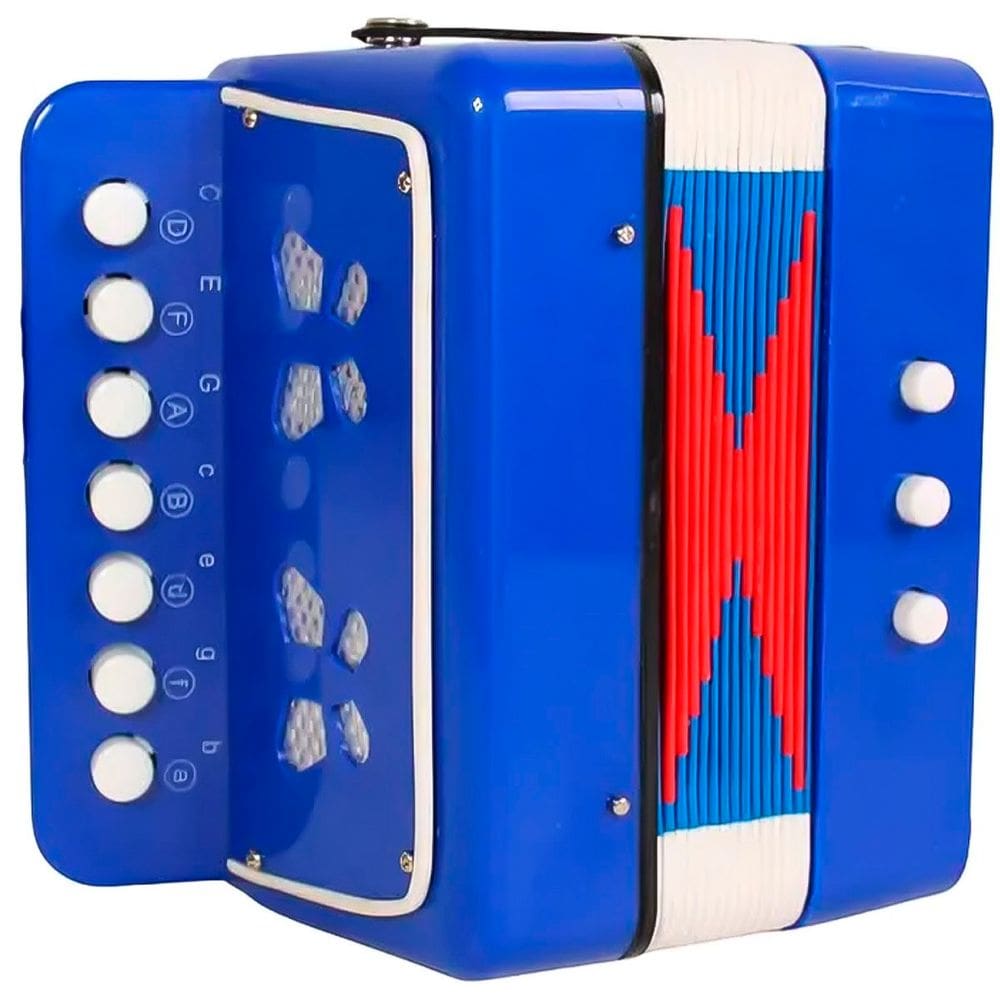 Brinquedo Mini Acordeon Sanfona Gaita Instrumento Musical