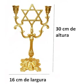 Castiçal Para 2 Vela Suporte De Vela Castiçais Para Shabat 2