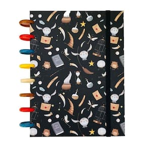 Caderno Disco Buendia Magia Tamanhoa5 21 X 14,8Cm Folhas