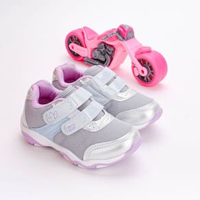 TÊNIS KIDY PLAY RESPITEC PLAY PRATA/LILAS Kidy