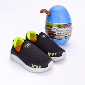 TENIS KIDY ULTRA FLEX PRETO/GELO/AMARELO Kidy
