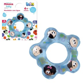 Mordedor De Bebê Com Água Turma Da Mônica Baby 1518 Toyster