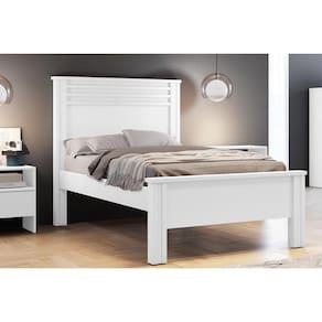 Cama Solteiro Verona Neve - Novo Horizonte