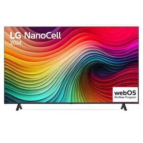 Smart 4K LG Nanocell 55" Polegadas 55NANO80TSA Processador 5 Ger7 AI Controle Smart Magic E Wi-Fi Bivolt