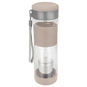 Garrafa Com Infusor 550ml - Bege - Mor