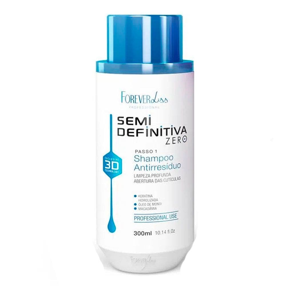 Shampoo Anti-residuos 3D Forever Liss 300ml