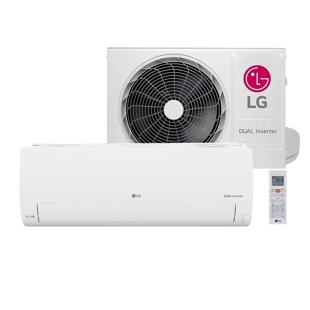 Ar Condicionado LG Dual Inverter Compact +AI 12.000 BTUs Quente/Frio 220V