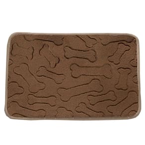 Tapete Pet Buettner Para Comedouro Pet 30cm X 40cm Marrom