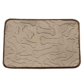 Tapete Pet Buettner Para Comedouro Pet 30cm X 40cm Bege