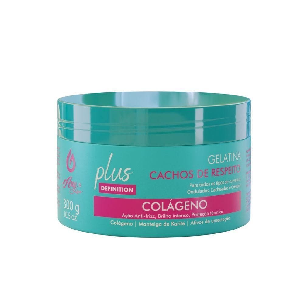Gelatina Capilar Cachos De Respeito Any Liss 300g