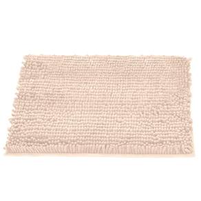 Tapete Buettner Microfibra Antiderrapante Chenille Ginko 40cmx60cm Pérola