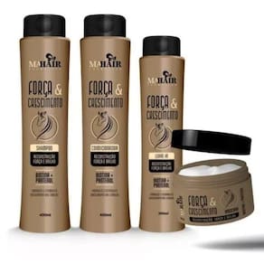 Kit Capilar Força E Crescimento Mahair (4 Itens)