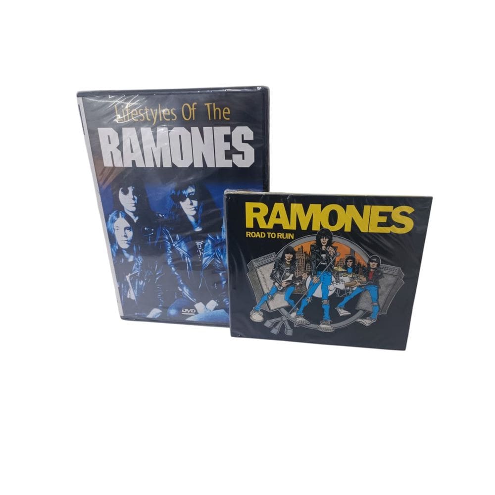 DVD Ramones Lifestyles Of The /Cd Ramones – Road To Ruin