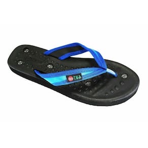 Chinelo Dedo Baixo Fino Magnético Kelly Azul 38 Par - Terumi