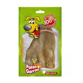 Petisco Cachorro Orelha Bovina Desidratada Natural Patas e Garras