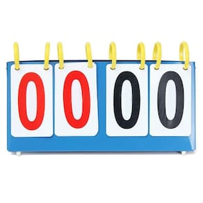 Placar Marcador De Mesa Em Metal – Contador De Pontos Para Jogos, Esportes E Competições!