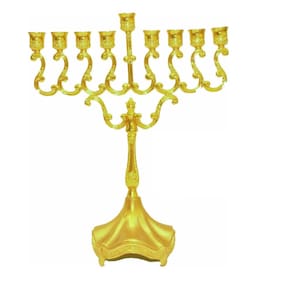 Candelabro 9 Velas - Menorá - Hanukkah Chanukiá De Israel