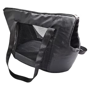 Bolsa De Transporte Pet Dobrável Para Cachorros E Gatos / Leve, Segura Ideal Para Viagens E Passeios Preto