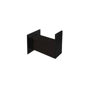 Gancho Cabide Banheiro Lavabo Inox Polido Ou Preto Fosco