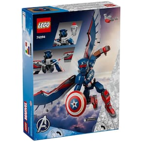 Figura De Construção Do Novo Capitão América Lego 76296