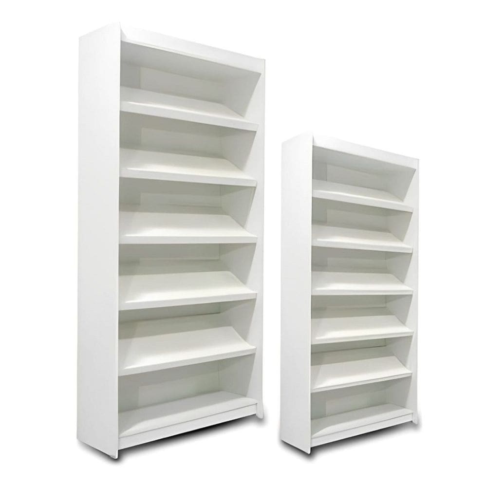 Estante Sapateira Expositor Branco 185X92X32Cm - Deep